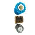 Industry abrasive wire wooden polishing brush roller from factory